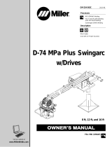 Miller D-74 MPA PLUS SWINGARC Le manuel du propriétaire