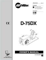 Miller D-75DX CE Le manuel du propriétaire