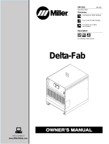 Miller Electric Delta-Fab Le manuel du propriétaire