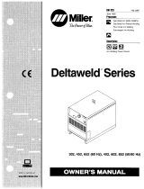 Miller DELTAWELD 602 Le manuel du propriétaire