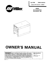 Miller DELTAWELD 450 Le manuel du propriétaire