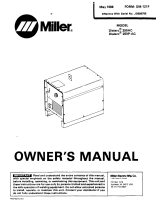 Miller DIALARC 250AC Le manuel du propriétaire