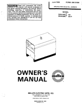 Miller JG046218 Le manuel du propriétaire