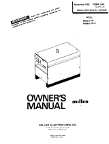 Miller DIALARC HF-P Le manuel du propriétaire