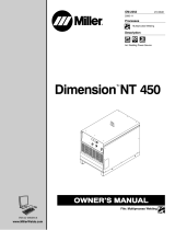 Miller DIMENSION NT 450/500 Le manuel du propriétaire