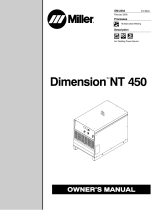 Miller DIMENSION NT 450/500 Le manuel du propriétaire