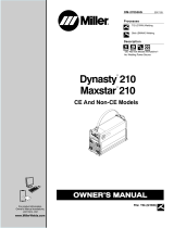Miller Dynasty 210 DX Le manuel du propriétaire