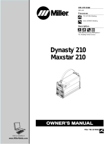 Miller DYNASTY 210 Le manuel du propriétaire