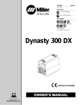 Miller DYNASTY 300 DX Le manuel du propriétaire