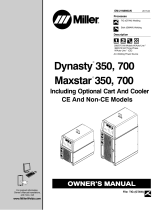 Miller MAXSTAR 350 ALL OTHER CE AND NON-CE MODELS Le manuel du propriétaire