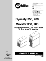 Miller DYNASTY 350 ALL OTHER CE AND NON-CE MODELS Le manuel du propriétaire