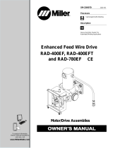 Miller ENHANCED FEED WIRE DRIVE RAD-400EFT CE Le manuel du propriétaire