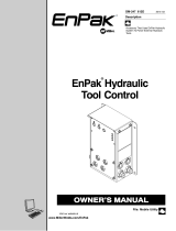 Miller ENPAK HYDRAULIC TOOL CONTROL Le manuel du propriétaire