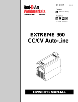 Miller EXTREME 360 CC/CV Auto-Line Le manuel du propriétaire