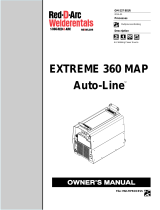 Miller EXTREME 360 MAP AUTO-LINE Le manuel du propriétaire