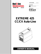 Miller EXTREME 425 CC/CV AUTO-LINE Le manuel du propriétaire