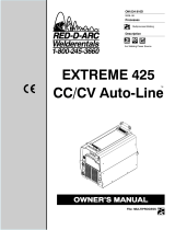 Miller EXTREME 425 CC/CV AUTO-LINE 907386021 Le manuel du propriétaire