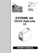 Miller EXTREME 425 CC/CV AUTO-LINE CE 907371021 Le manuel du propriétaire