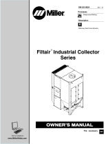 Miller FILTAIR INDUSTRIAL COLLECTOR SERIES (460 VOLT) Le manuel du propriétaire