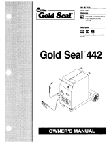 Miller Gold Seal 442 Le manuel du propriétaire