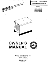 Miller JC641296 Le manuel du propriétaire