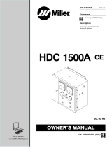 Miller HDC 1500A CE Le manuel du propriétaire