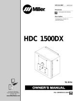 Miller HDC 1500DX CE Le manuel du propriétaire