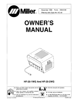Miller HF-20-2WG Le manuel du propriétaire