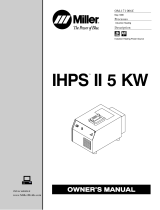Miller IHPS II 5 KW Le manuel du propriétaire