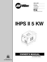 Miller IHPS II 5 KW CE Le manuel du propriétaire
