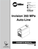 Miller INVISION 350 MPA AUTO-LINE Le manuel du propriétaire