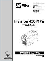 Miller INVISION 450 MPA (575 VOLT MODEL) Le manuel du propriétaire