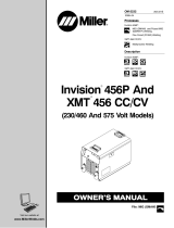 Miller XMT 456 CC/CV (230/460 575 VOLT) Le manuel du propriétaire