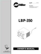 Miller LBP-350 Le manuel du propriétaire