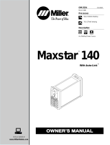 Miller Maxstar 140 Le manuel du propriétaire