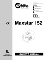 Miller MAXSTAR 152 CE Le manuel du propriétaire
