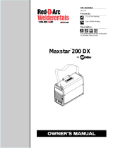 Miller Maxstar 200 DX Le manuel du propriétaire