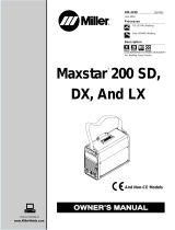 Miller Maxstar 200 LX Le manuel du propriétaire