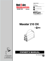 Miller MAXSTAR 210 DX Le manuel du propriétaire