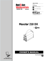 Miller MAXSTAR 210 DX Le manuel du propriétaire