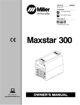 Miller MAXSTAR 300 Le manuel du propriétaire