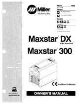 Miller MAXSTAR DX Le manuel du propriétaire