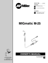 Miller MIGmatic M-25 Le manuel du propriétaire