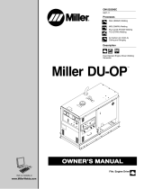 Miller Miller DU-OP Manuel utilisateur