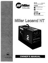 Miller LEGEND NT Le manuel du propriétaire