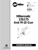 Miller MATIC 175 AND M-10 GUN Le manuel du propriétaire