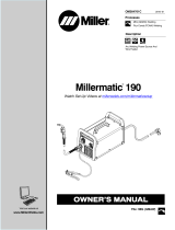 Miller MATIC 190 Le manuel du propriétaire