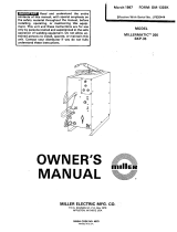 Miller JF926444 Le manuel du propriétaire