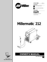 Miller MATIC 212 Le manuel du propriétaire