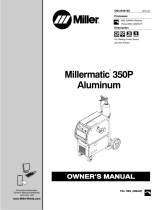 Miller MILLERMATIC 350P ALUMINUM Le manuel du propriétaire